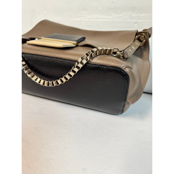 Furla Minerva Handbag Crossbody Convertible - taupe with dust bag - Picture 4 of 11